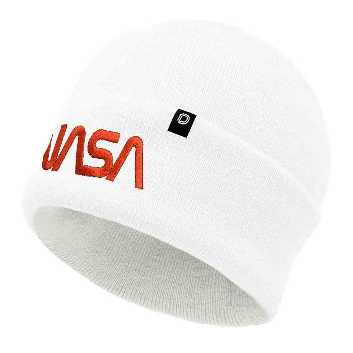 Dalix NASA Worm Logo Beanie