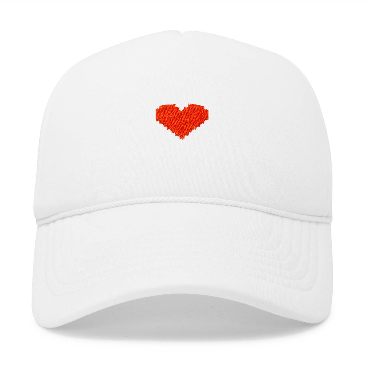 Dalix Pixel Heart Trucker Hat