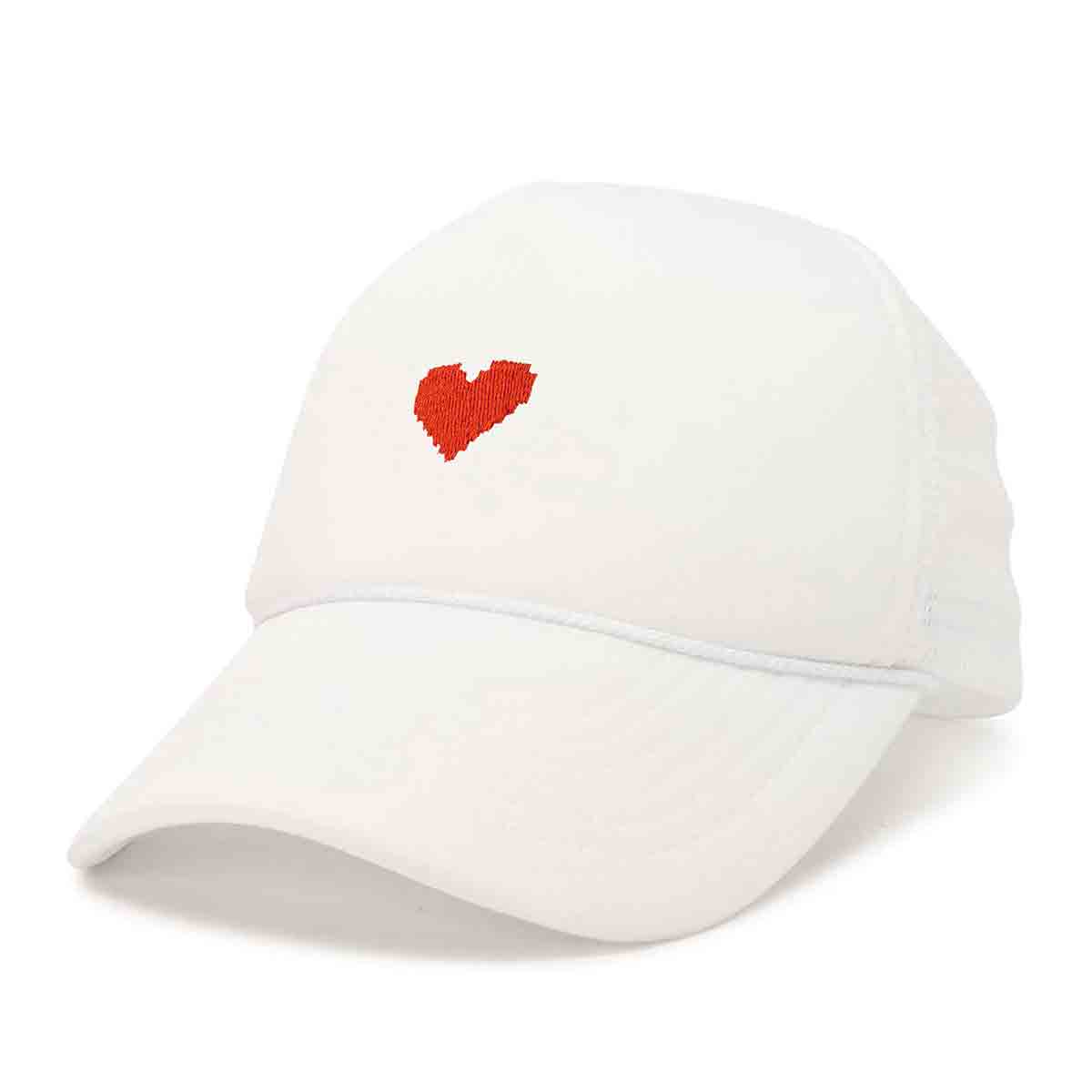 Dalix Pixel Heart Trucker Hat