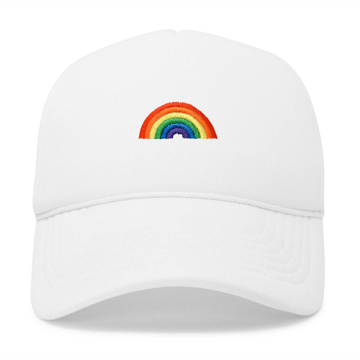 Dalix Rainbow Trucker Hat