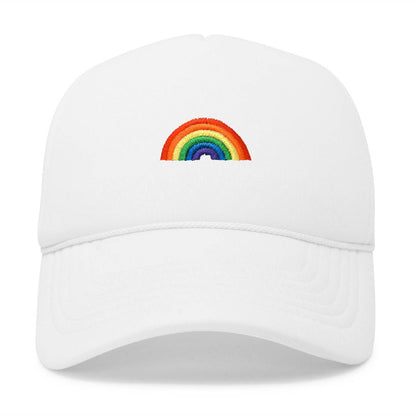 Dalix Rainbow Trucker Hat