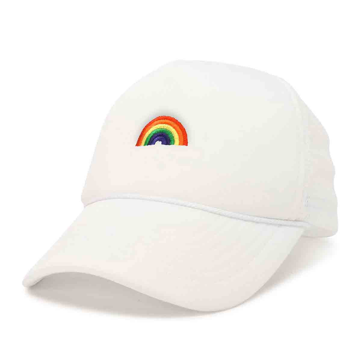 Dalix Rainbow Trucker Hat