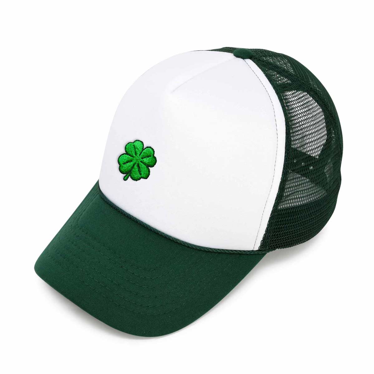 Dalix Clover Trucker Hat