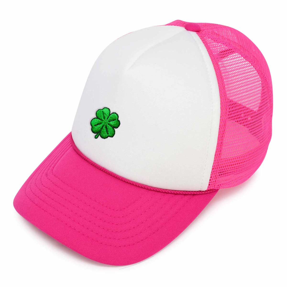 Dalix Clover Trucker Hat