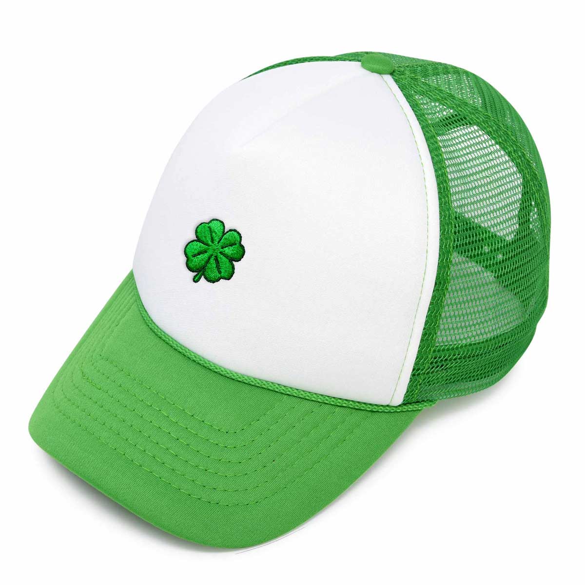 Dalix Clover Trucker Hat