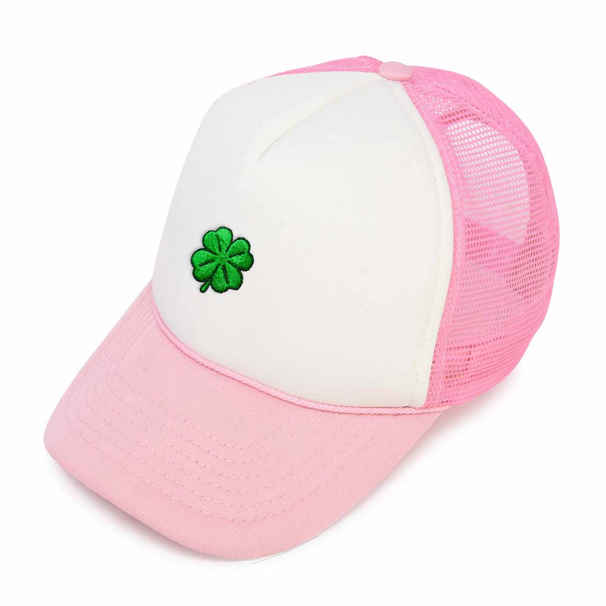 Dalix Clover Trucker Hat