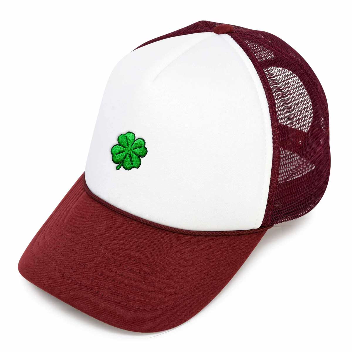 Dalix Clover Trucker Hat