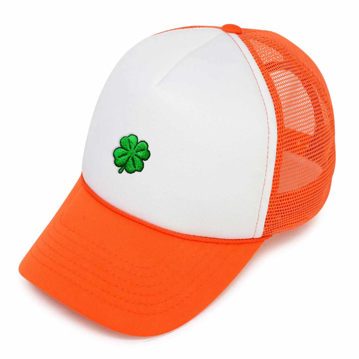 Dalix Clover Trucker Hat