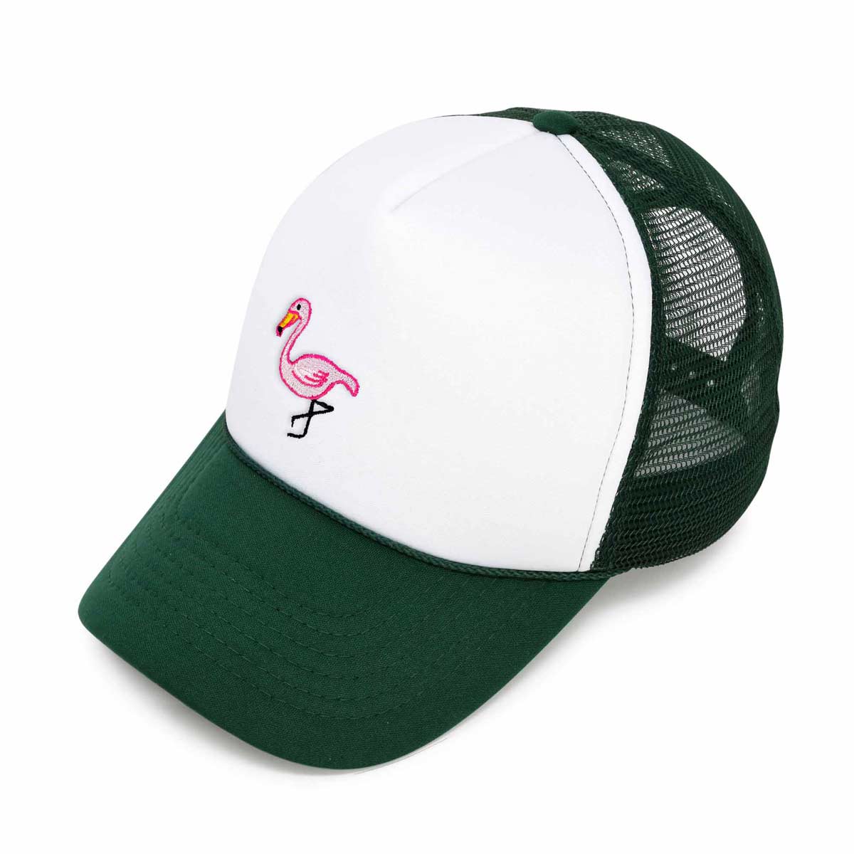 Dalix Pink Flamingo Trucker Hat