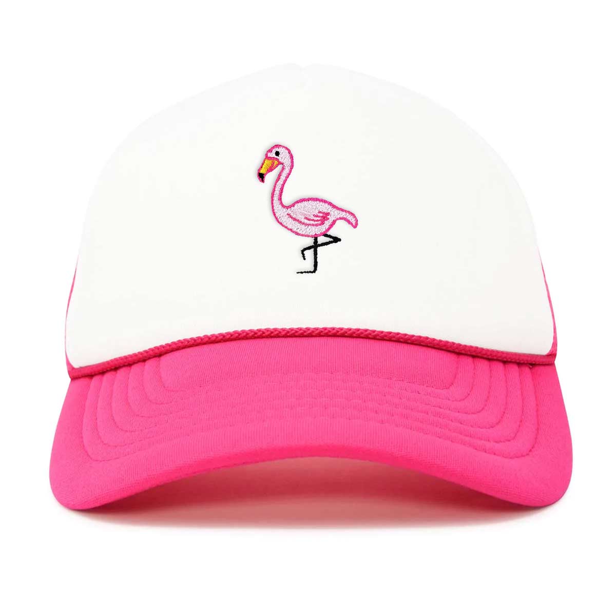 Dalix Pink Flamingo Trucker Hat