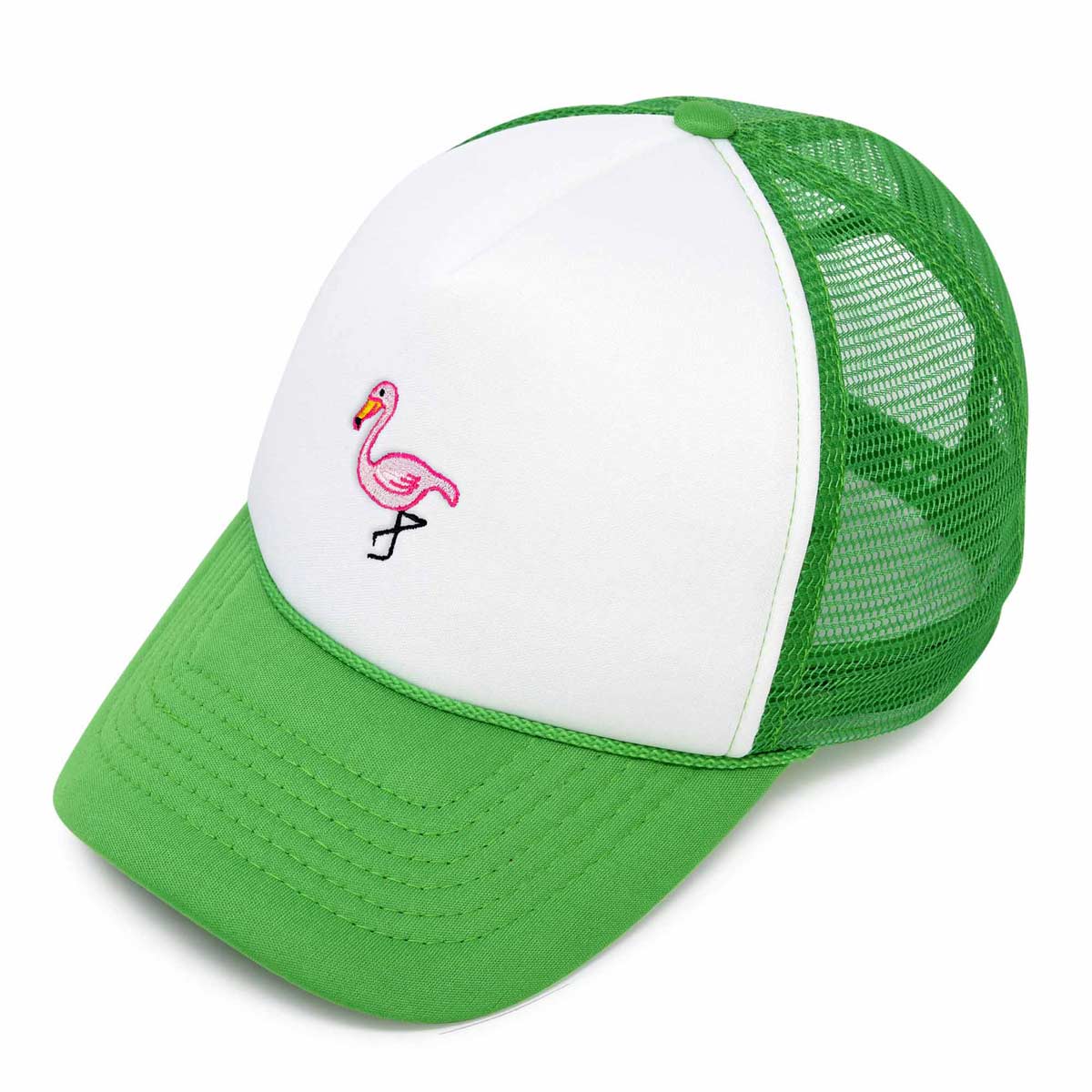 Dalix Pink Flamingo Trucker Hat