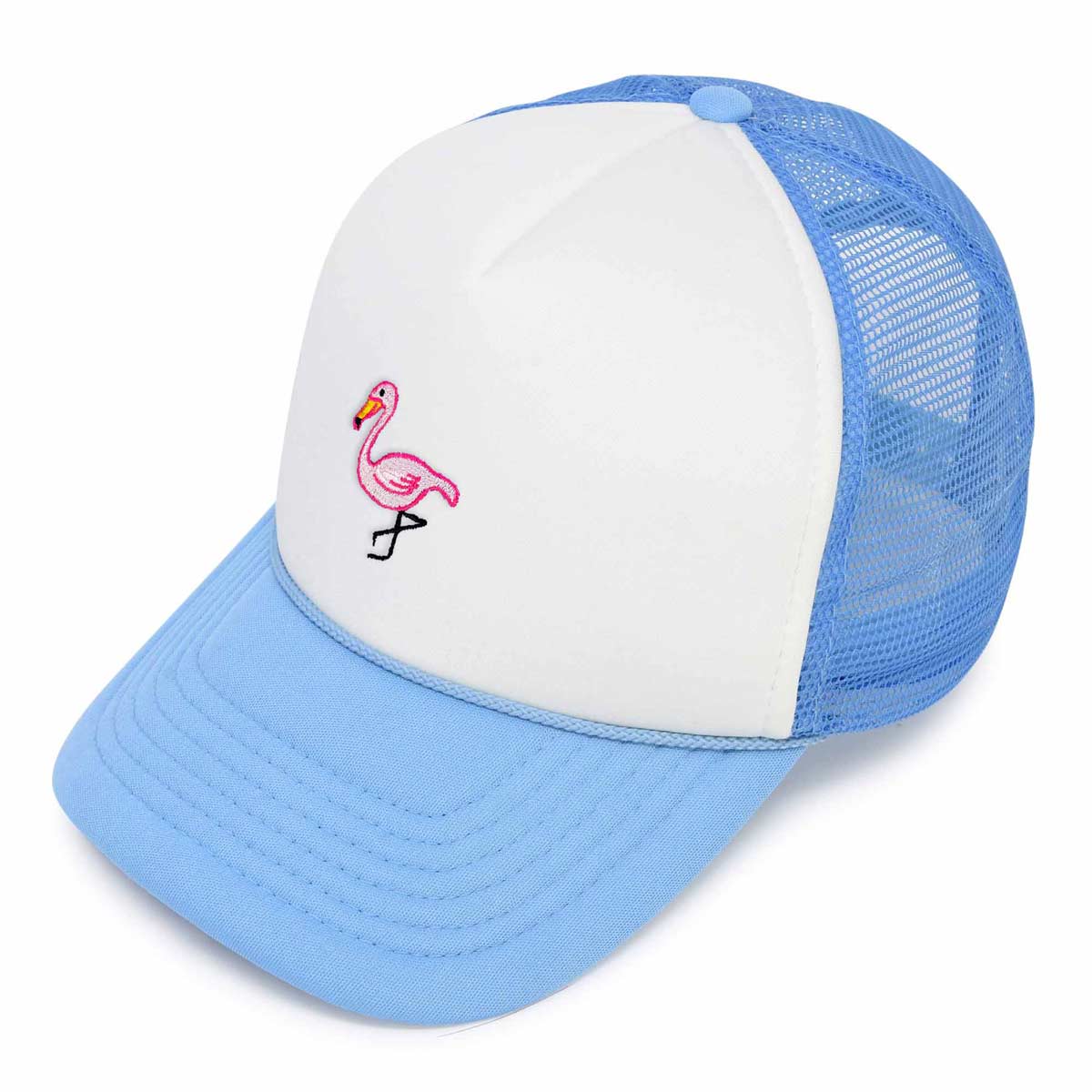 Dalix Pink Flamingo Trucker Hat