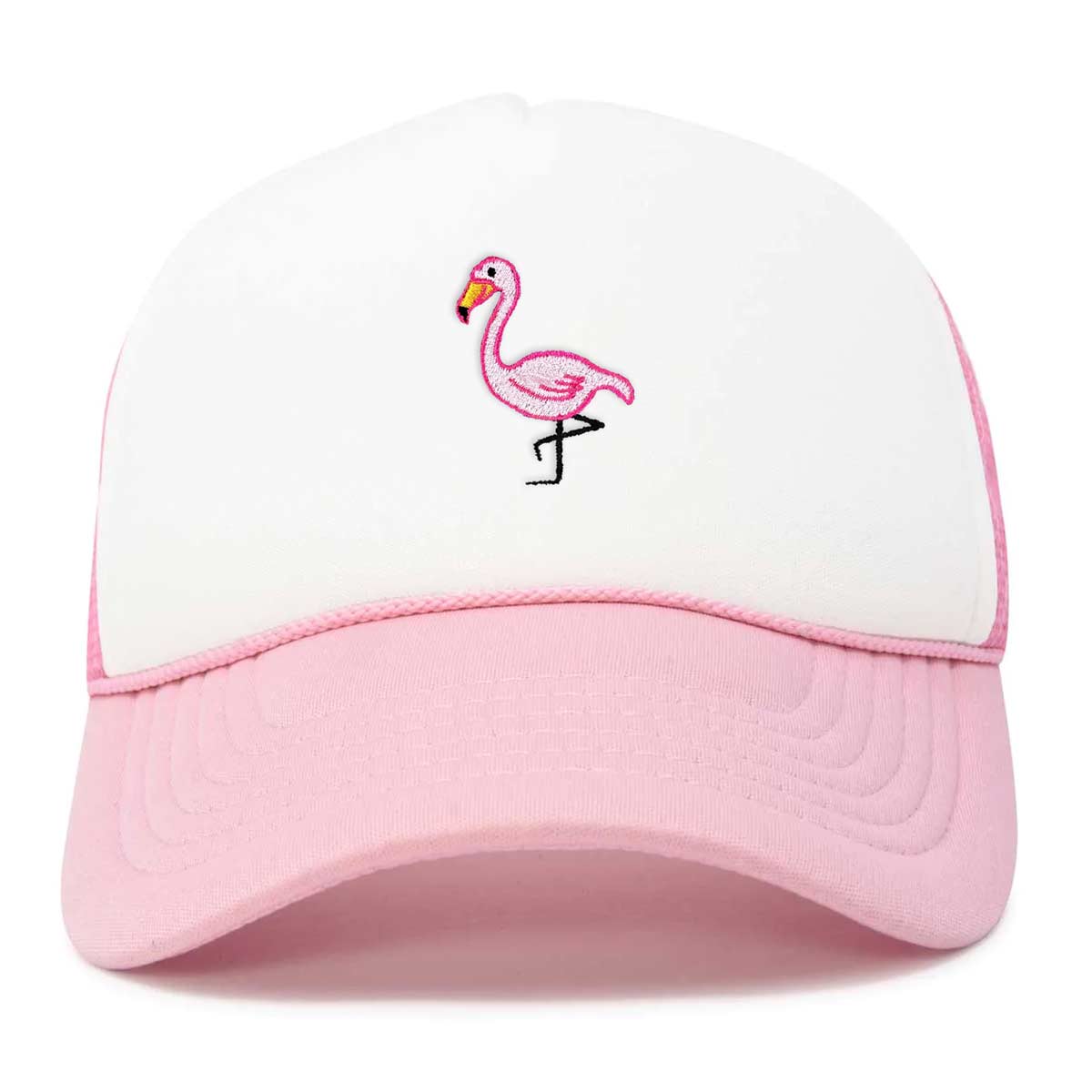 Dalix Pink Flamingo Trucker Hat