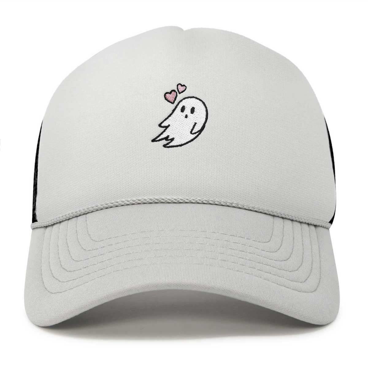 Dalix Heartly Ghost Trucker Hat