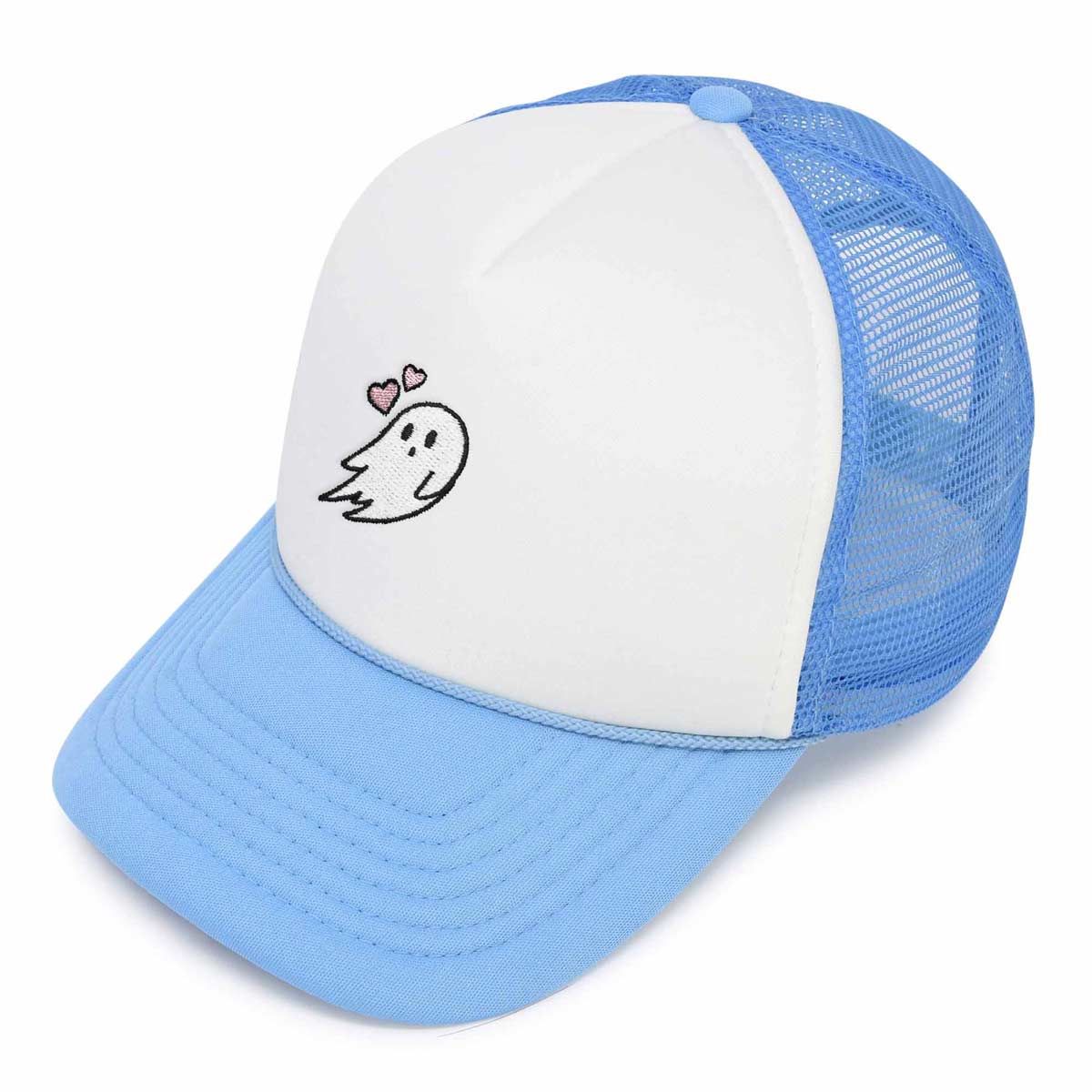 Dalix Heartly Ghost Trucker Hat