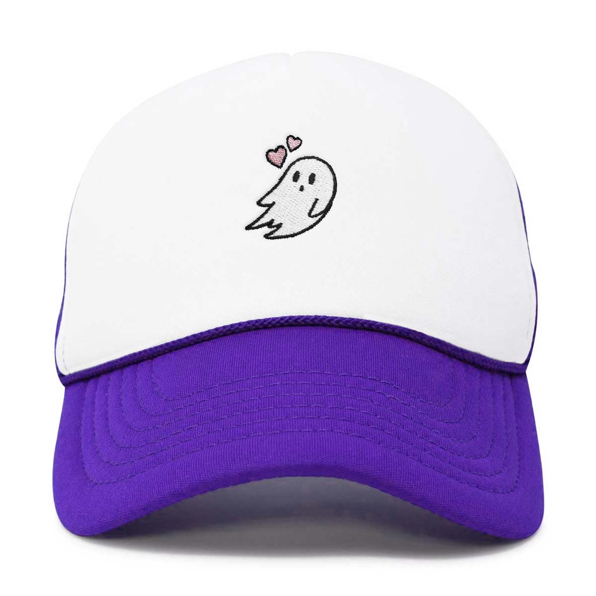 Dalix Heartly Ghost Trucker Hat