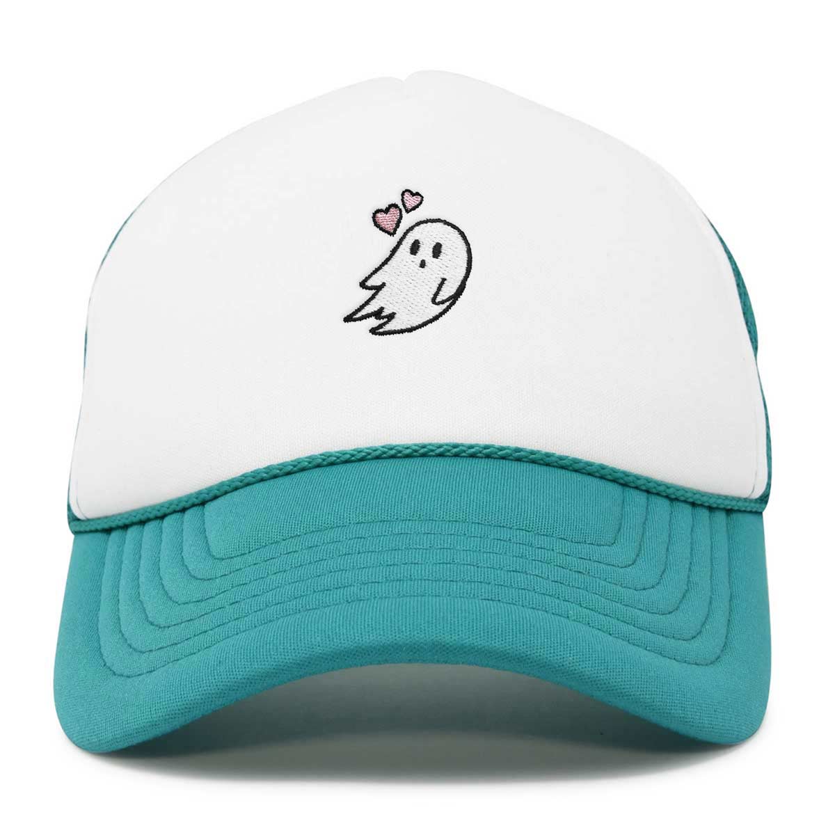 Dalix Heartly Ghost Trucker Hat