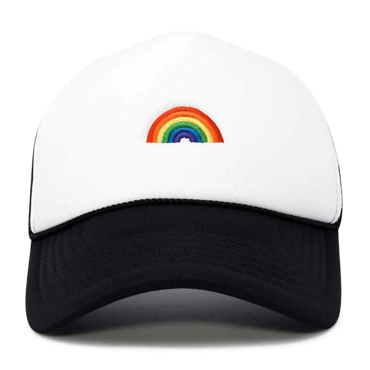 Dalix Rainbow Trucker Hat