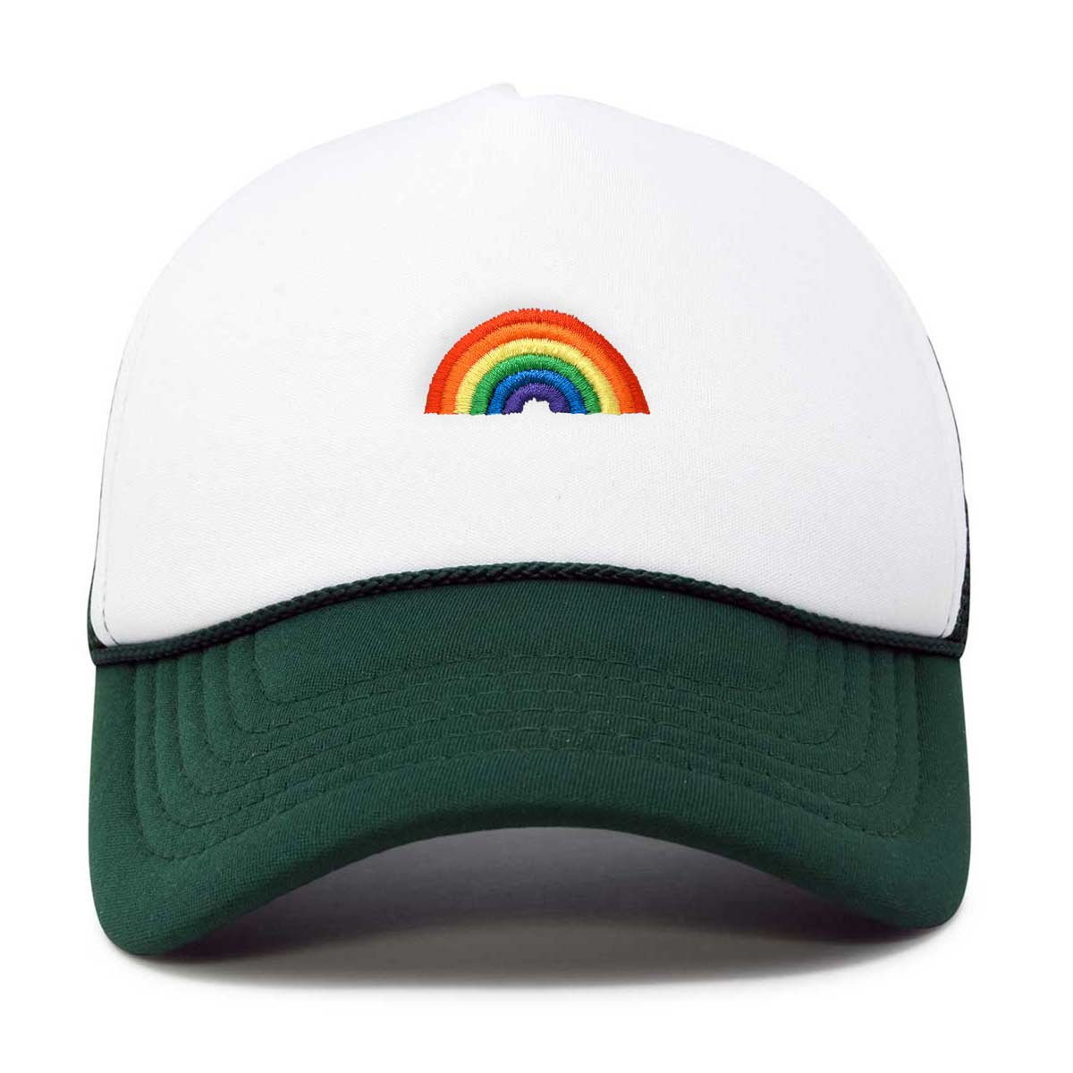 Dalix Rainbow Trucker Hat