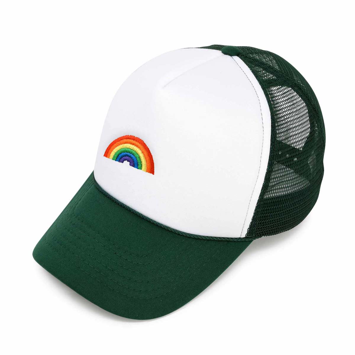 Dalix Rainbow Trucker Hat