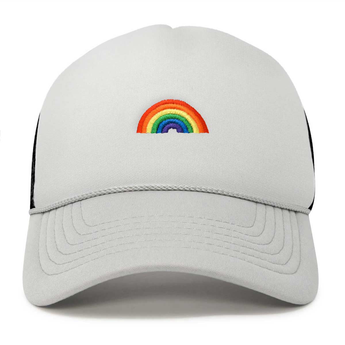 Dalix Rainbow Trucker Hat