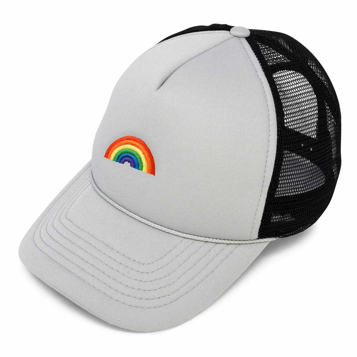 Dalix Rainbow Trucker Hat