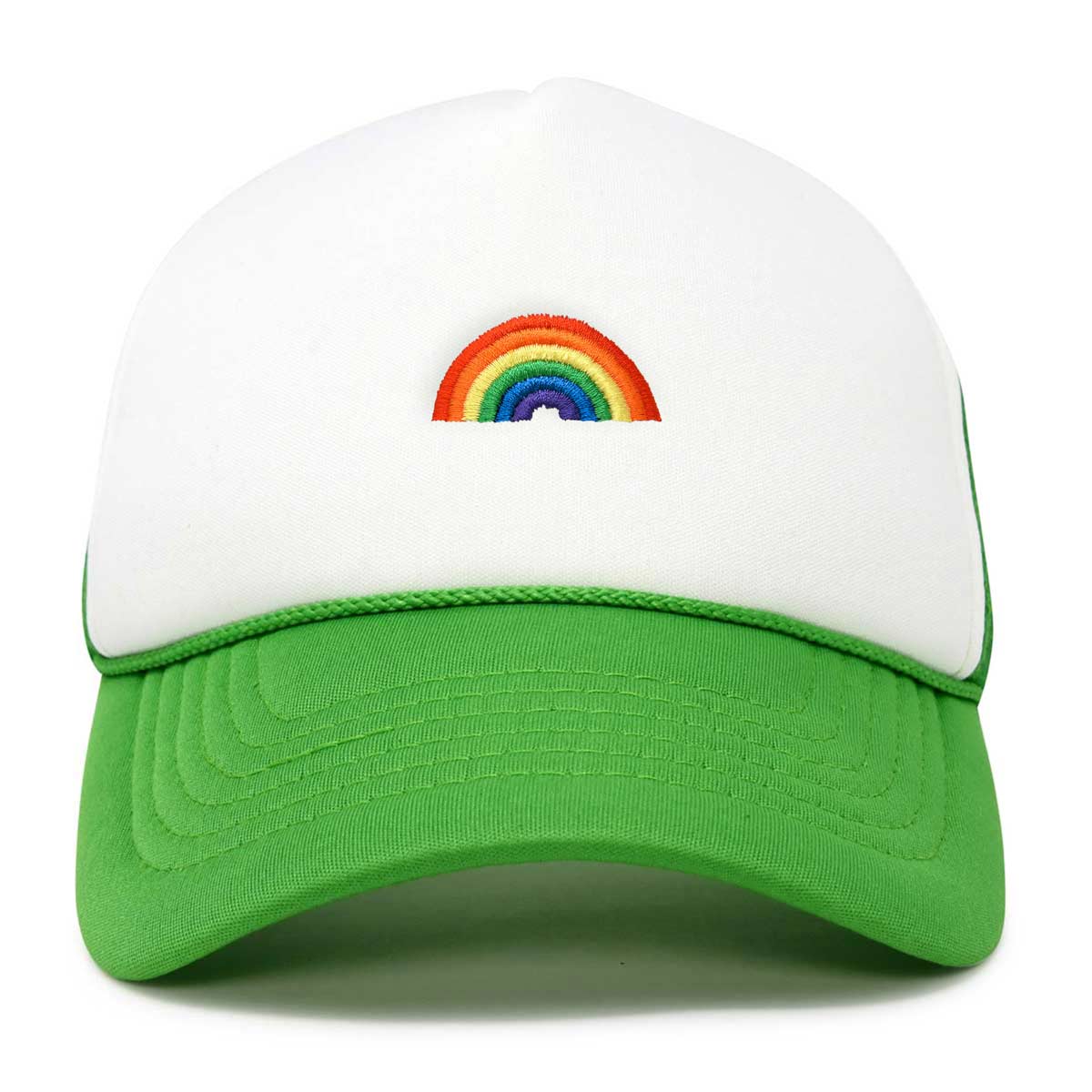 Dalix Rainbow Trucker Hat