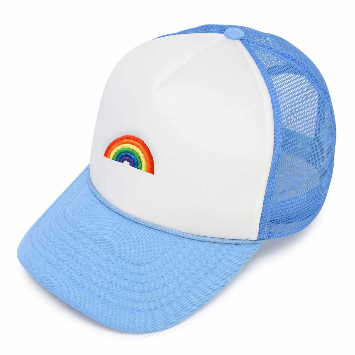 Dalix Rainbow Trucker Hat