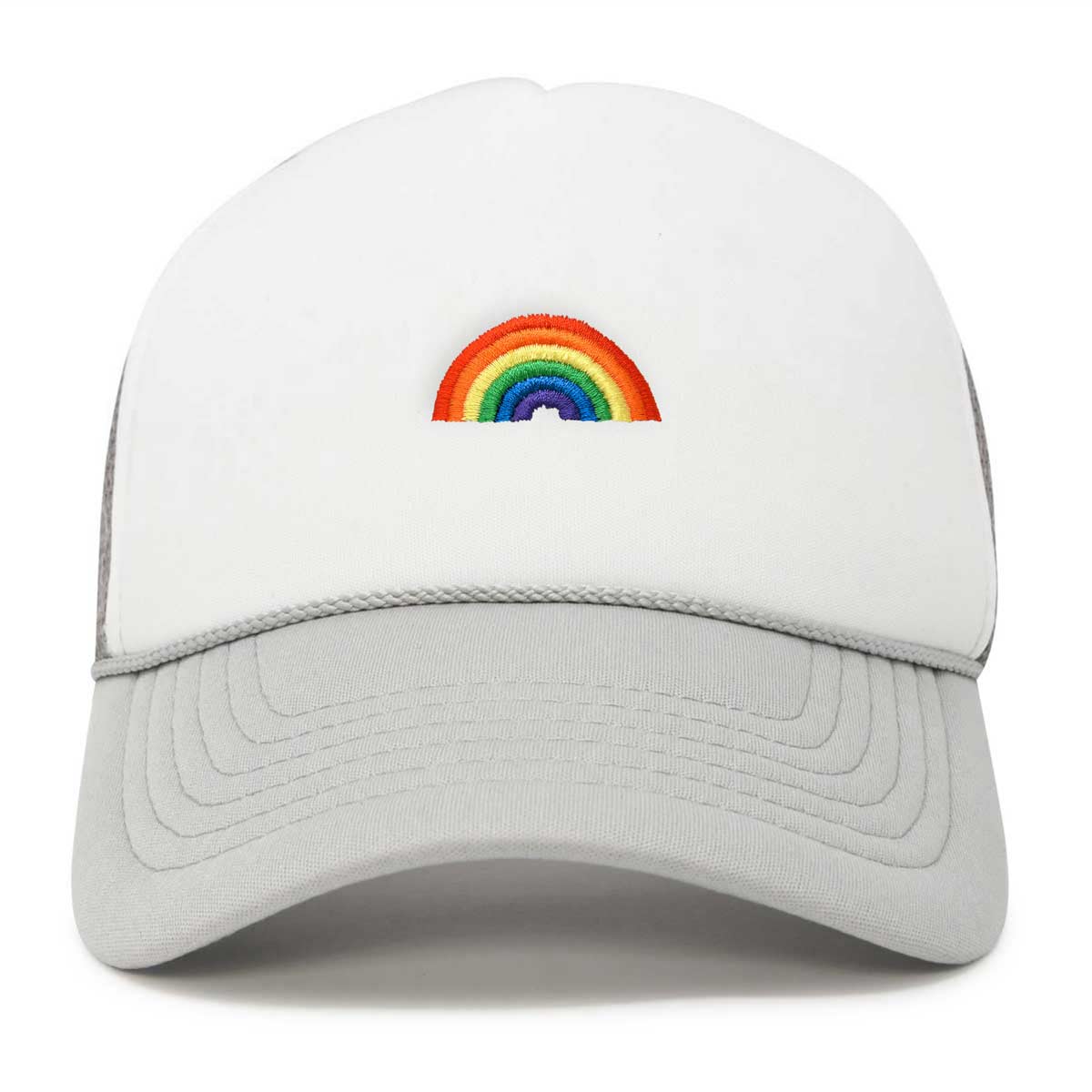 Dalix Rainbow Trucker Hat