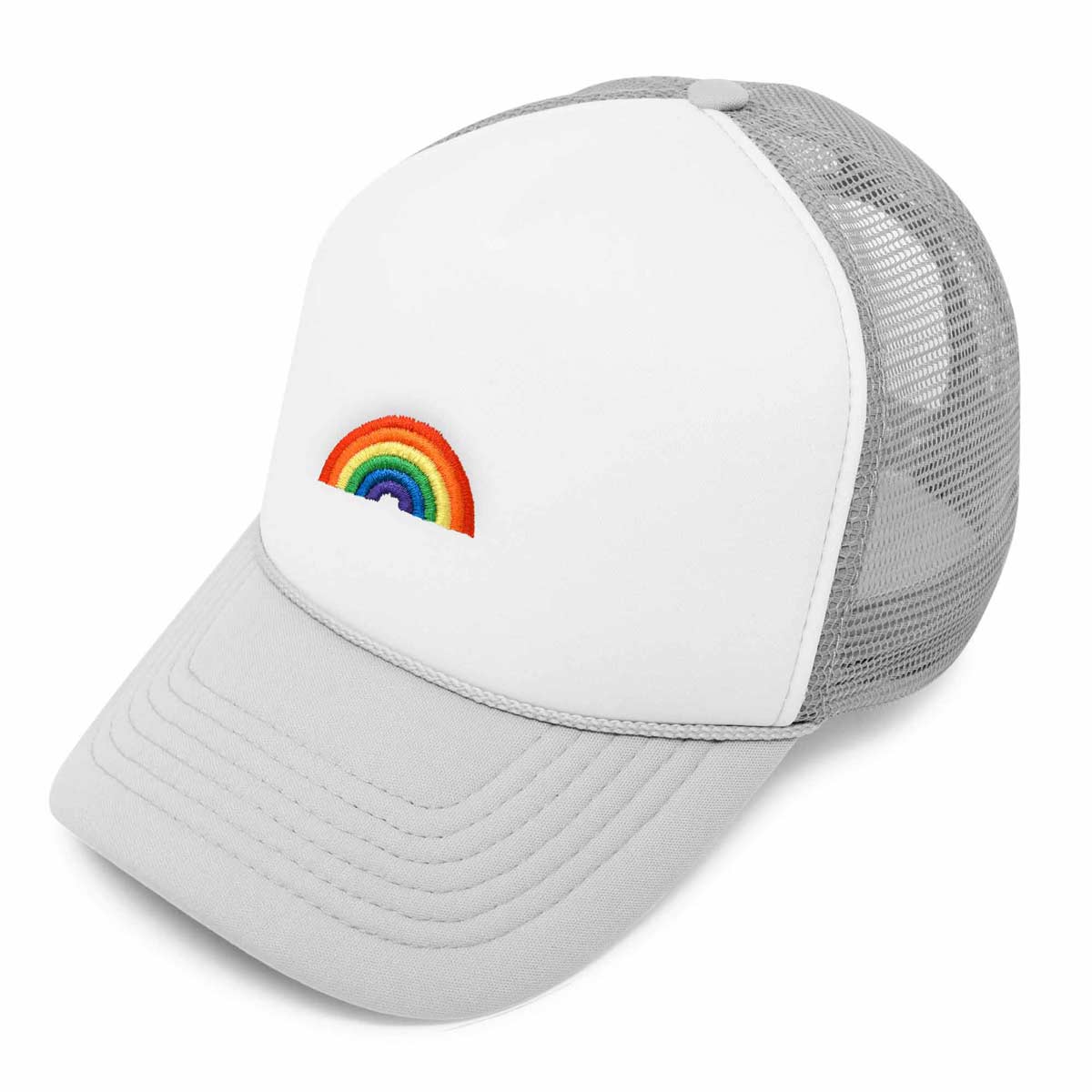 Dalix Rainbow Trucker Hat