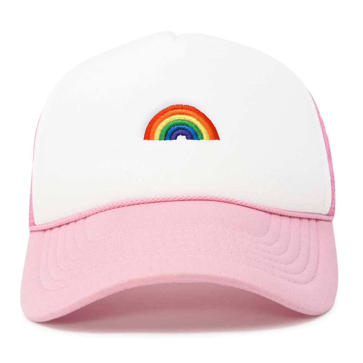 Dalix Rainbow Trucker Hat