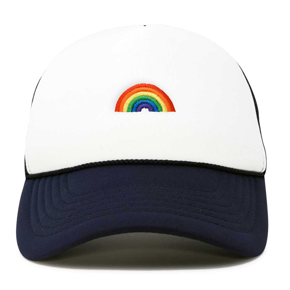 Dalix Rainbow Trucker Hat