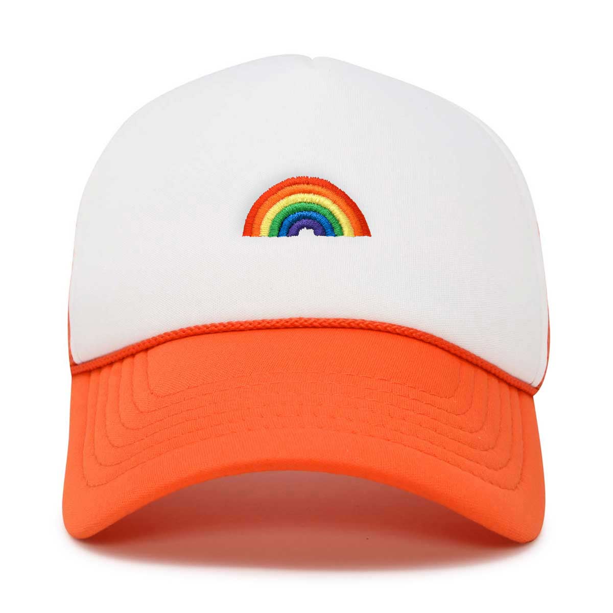 Dalix Rainbow Trucker Hat