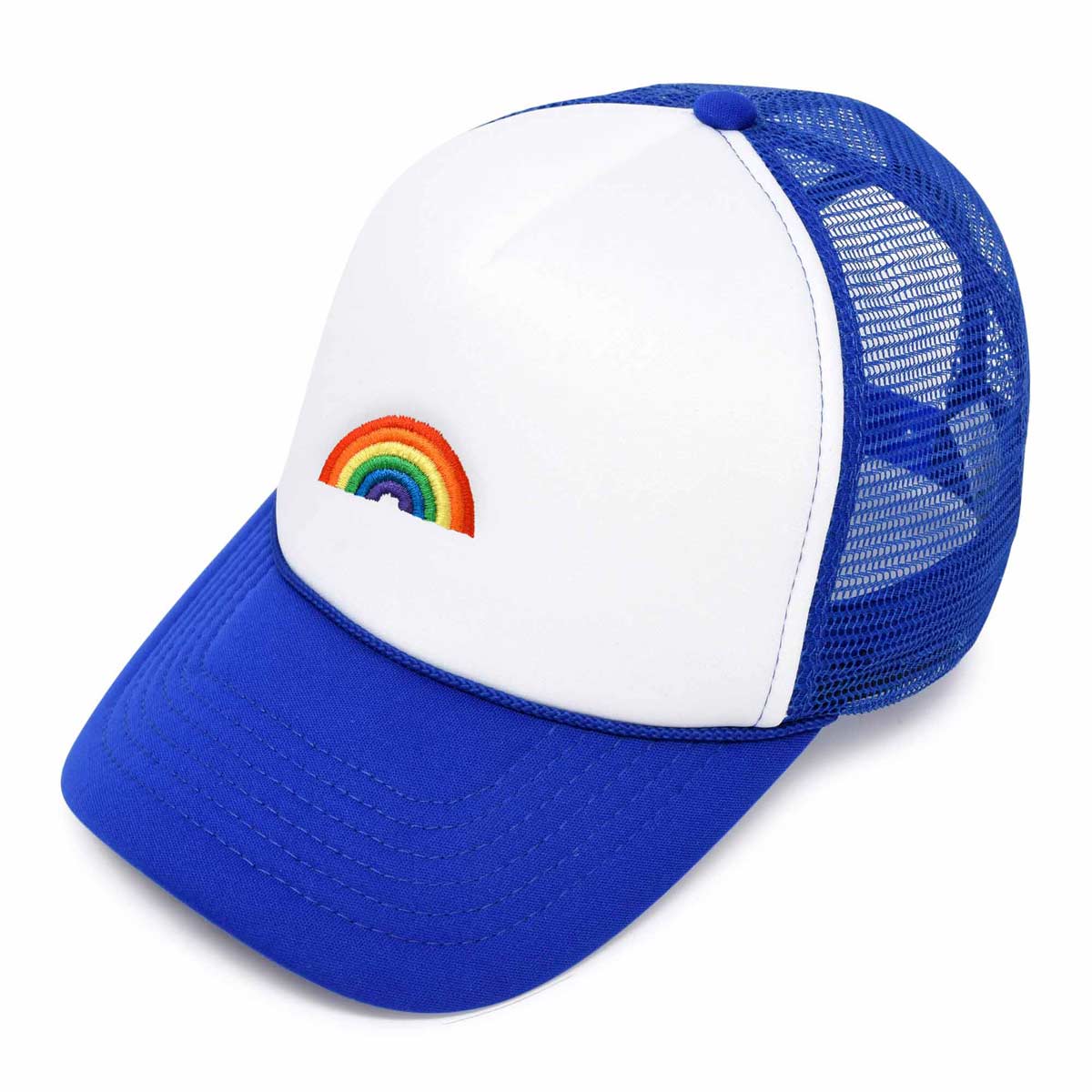 Dalix Rainbow Trucker Hat