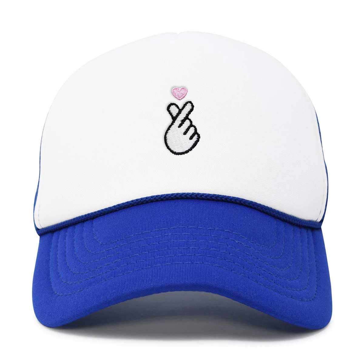 Dalix Snap Heart Trucker Hat