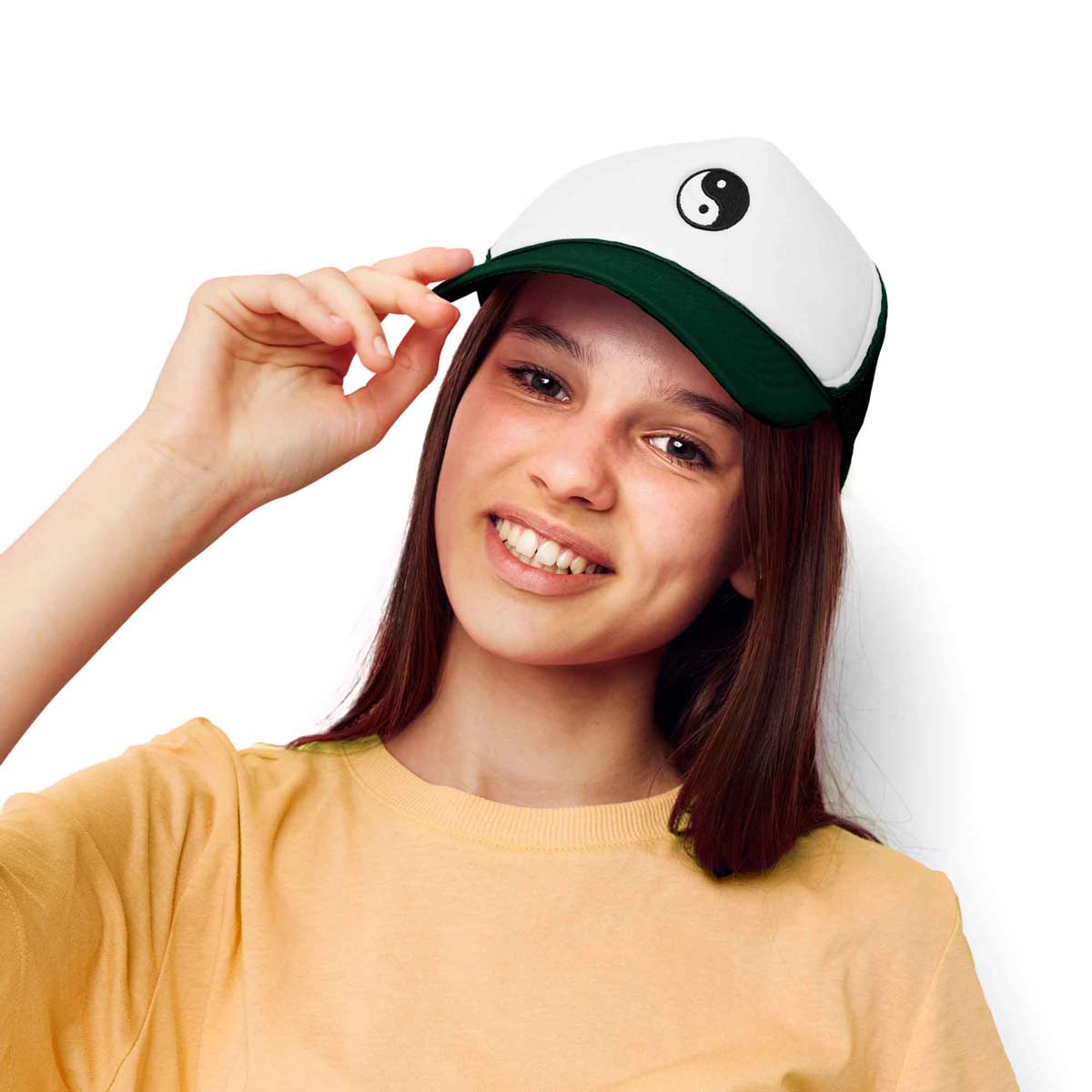 Dalix Yin and Yang Trucker Hat