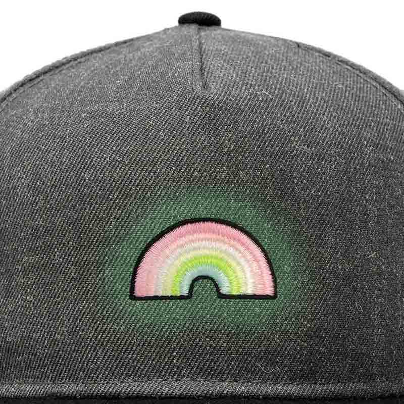 Dalix Rainbow Snapback Hat (Glow in the Dark)