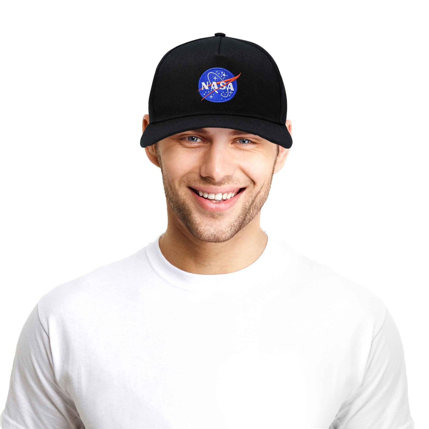 Dalix NASA Meatball Snapback Hat
