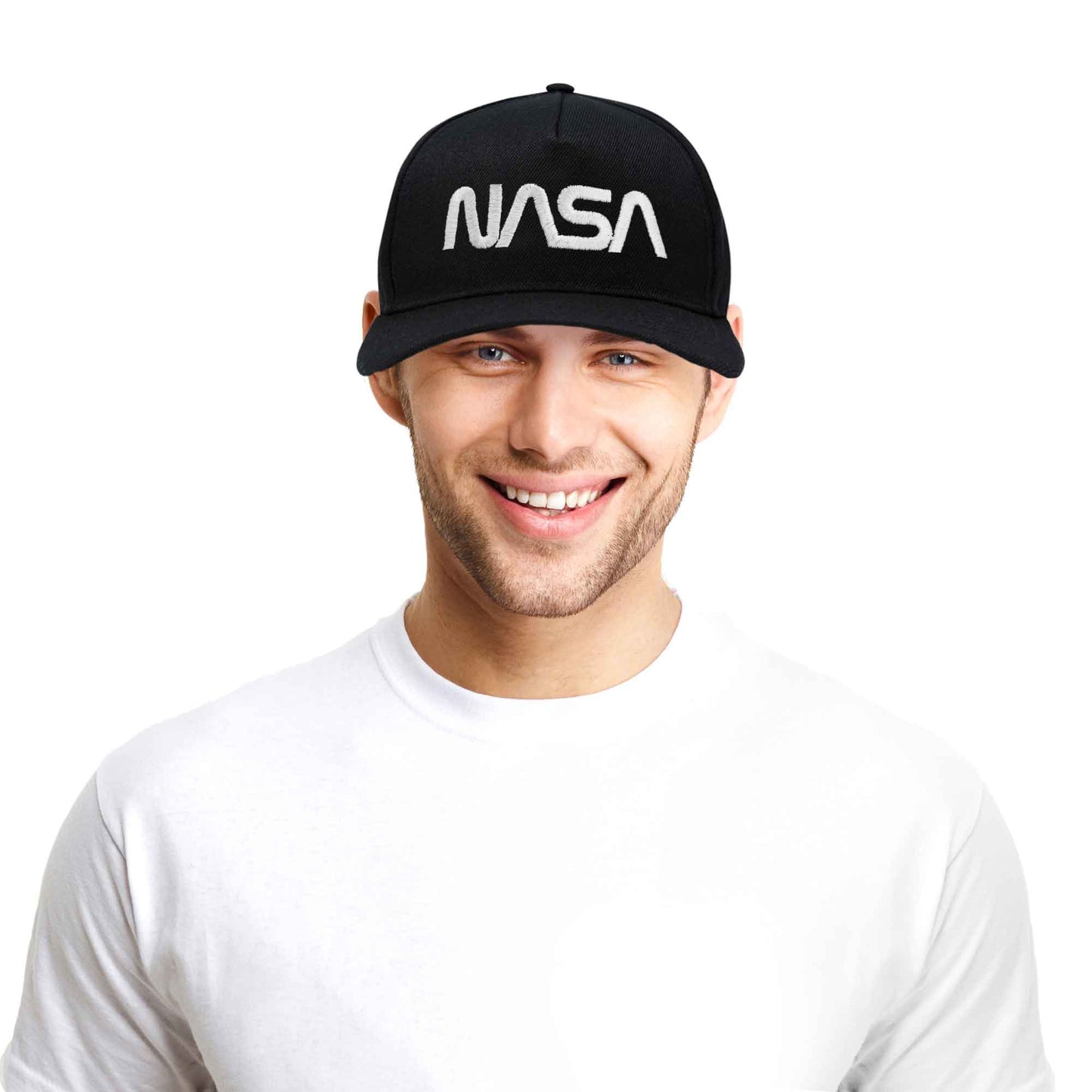 Dalix NASA Worm Snapback Hat