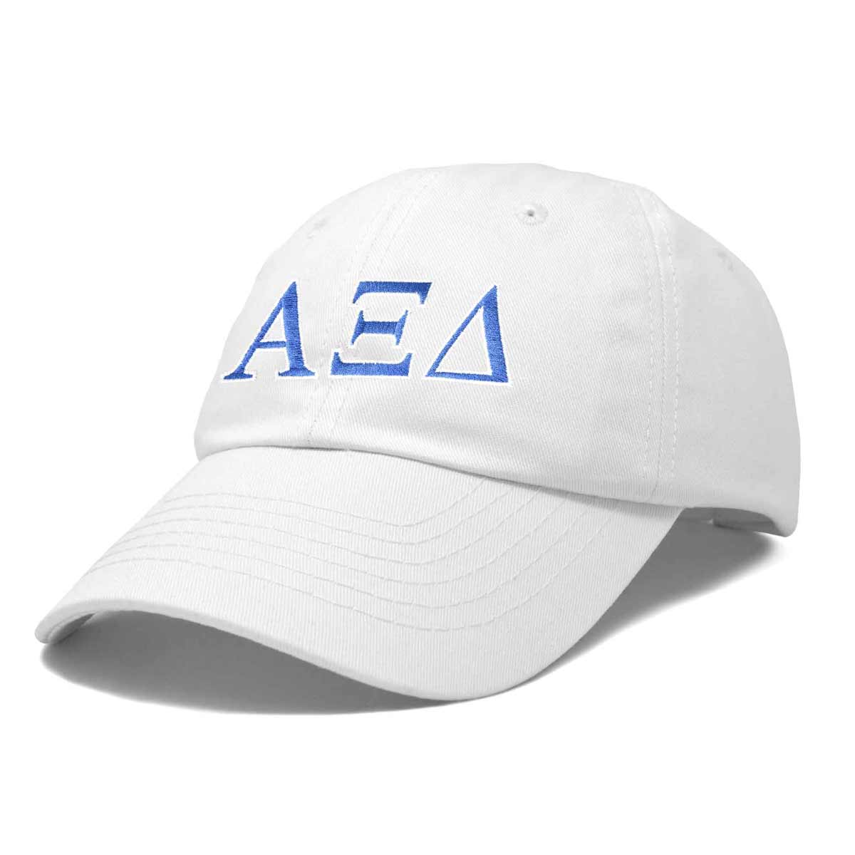 Alpha Xi Delta Sorority Hat Womens Greek Letters Embroidered Baseball Cap