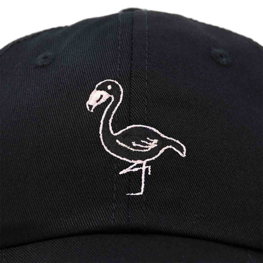 Dalix Black Flamingo Cap