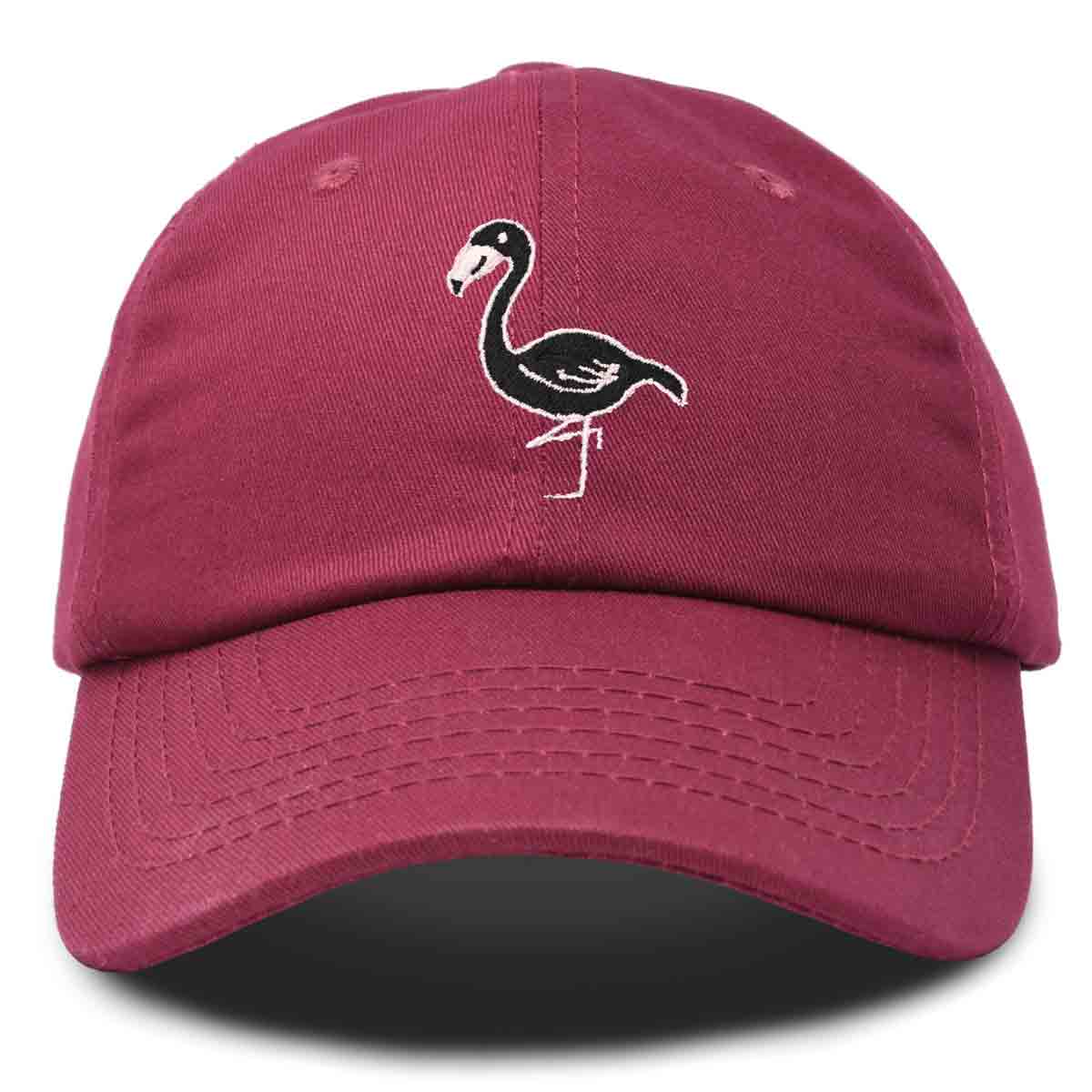 Dalix Black Flamingo Cap