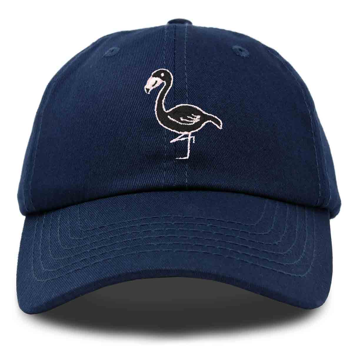 Dalix Black Flamingo Cap