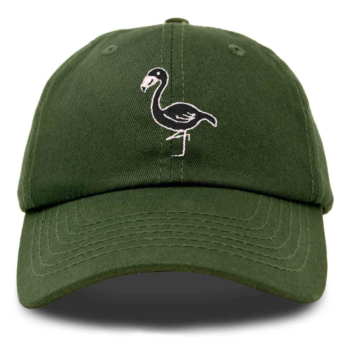Dalix Black Flamingo Cap