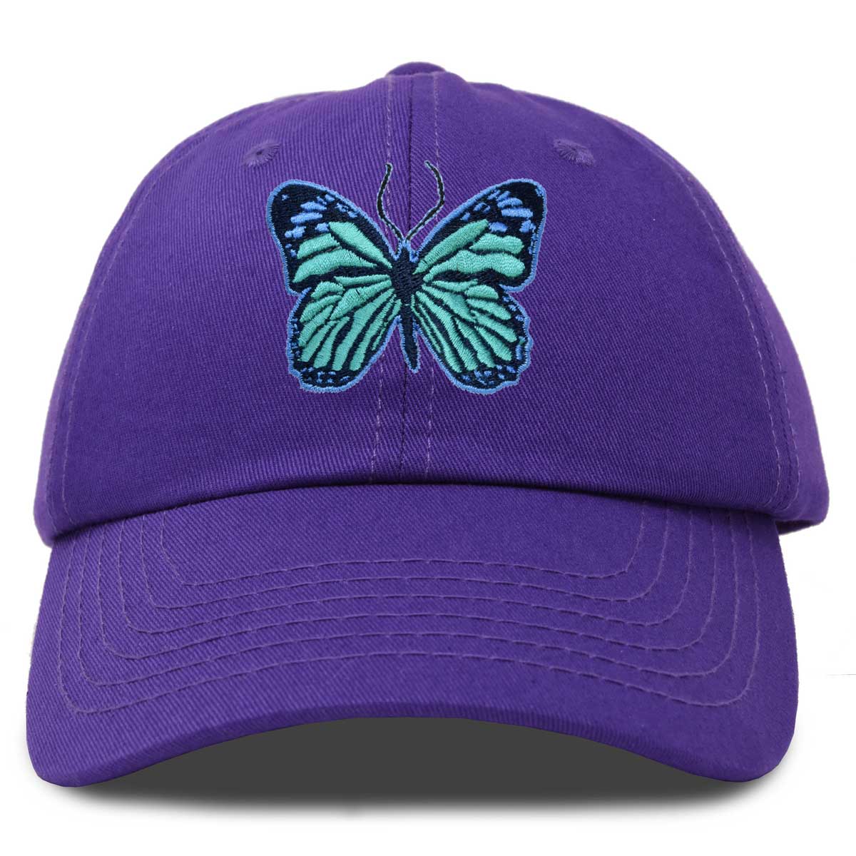 Dalix Blue Butterfly Hat