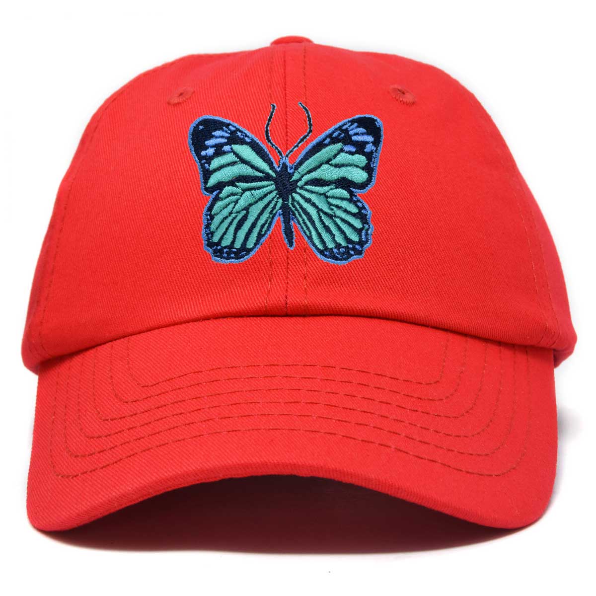 Dalix Blue Butterfly Hat