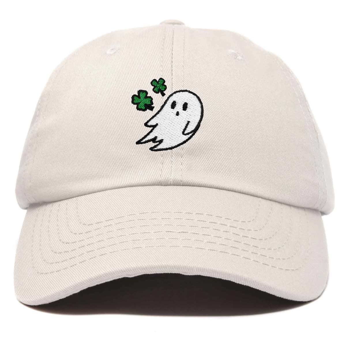 Dalix Cloverly Ghost Dad Hat