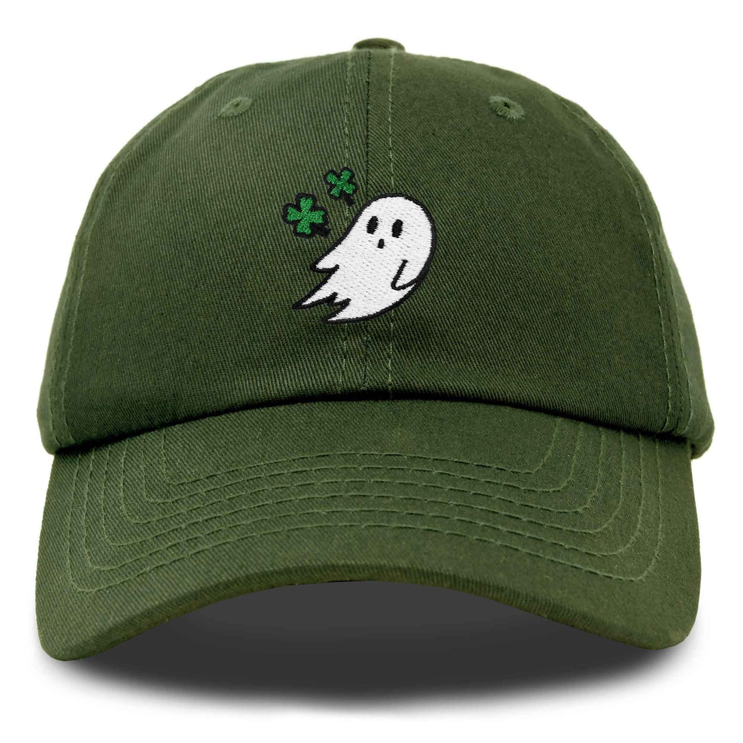 Dalix Cloverly Ghost Dad Hat