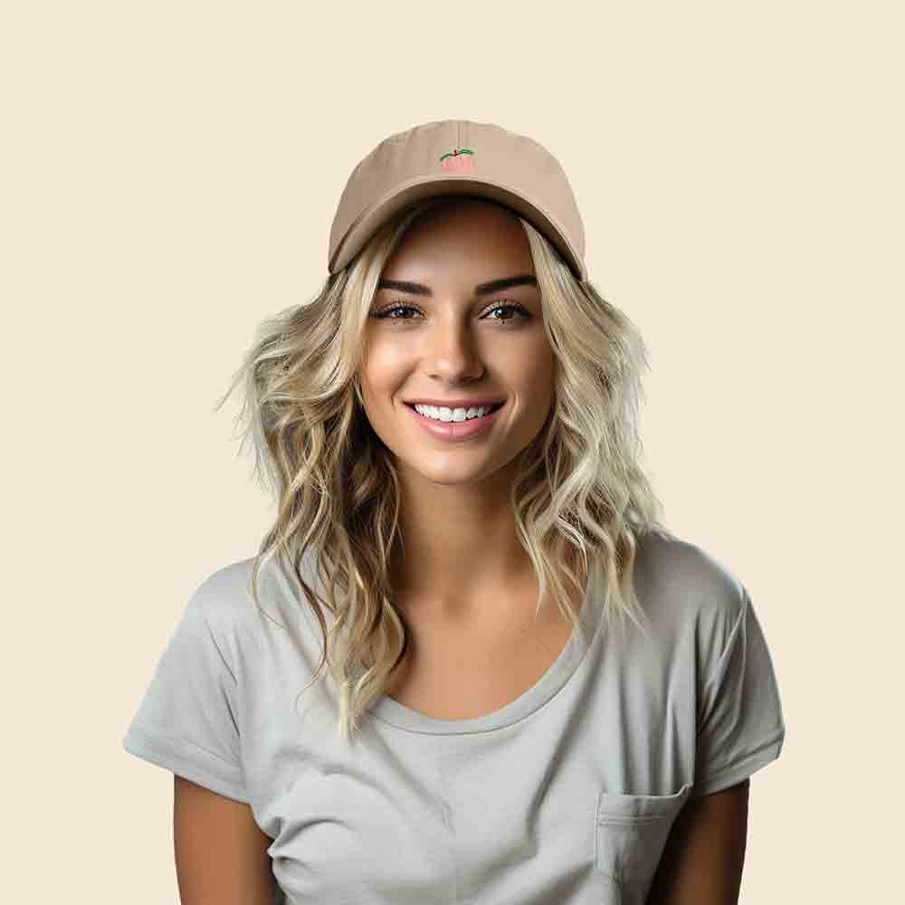 Dalix Peach Cap