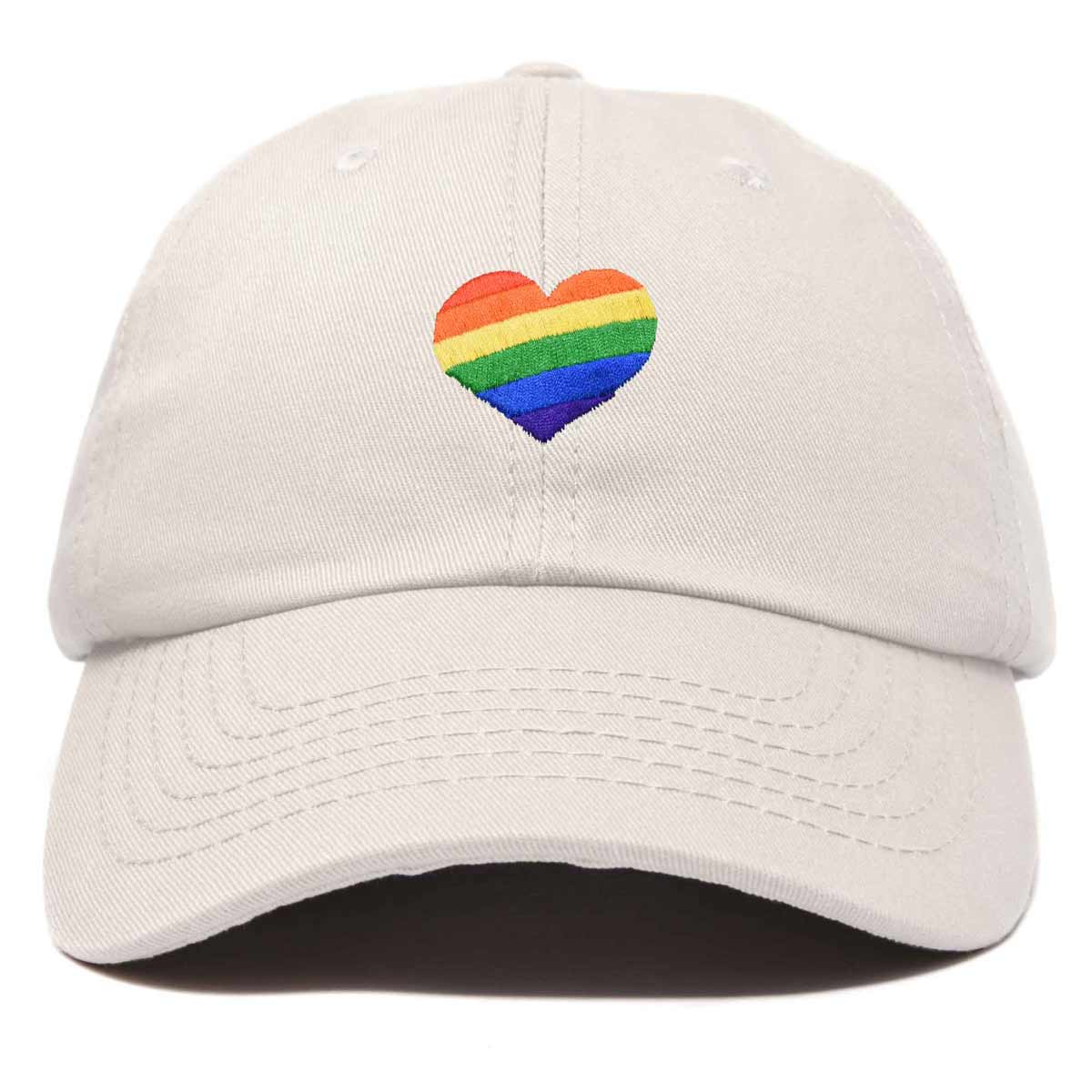 Dalix Rainbow Heart Cap